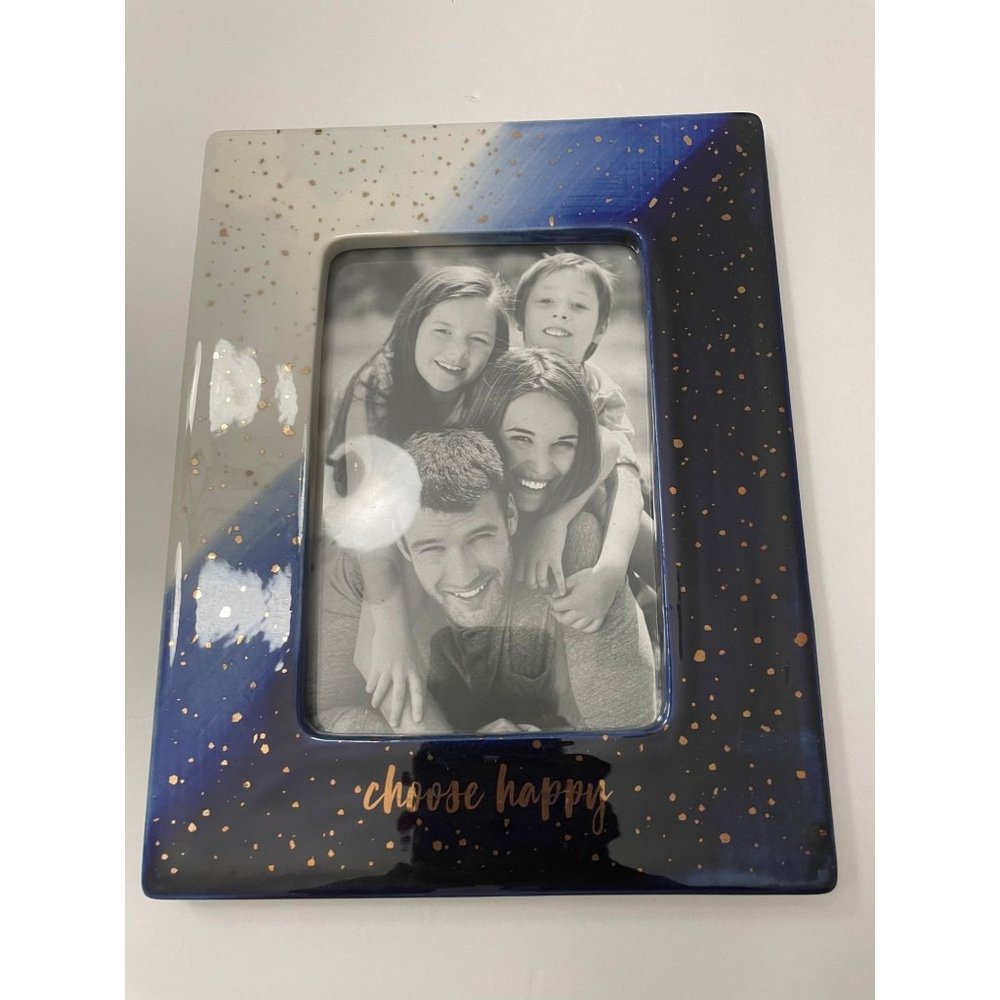 NWT- Choose Happy 4x6 Inches Picture Frame
